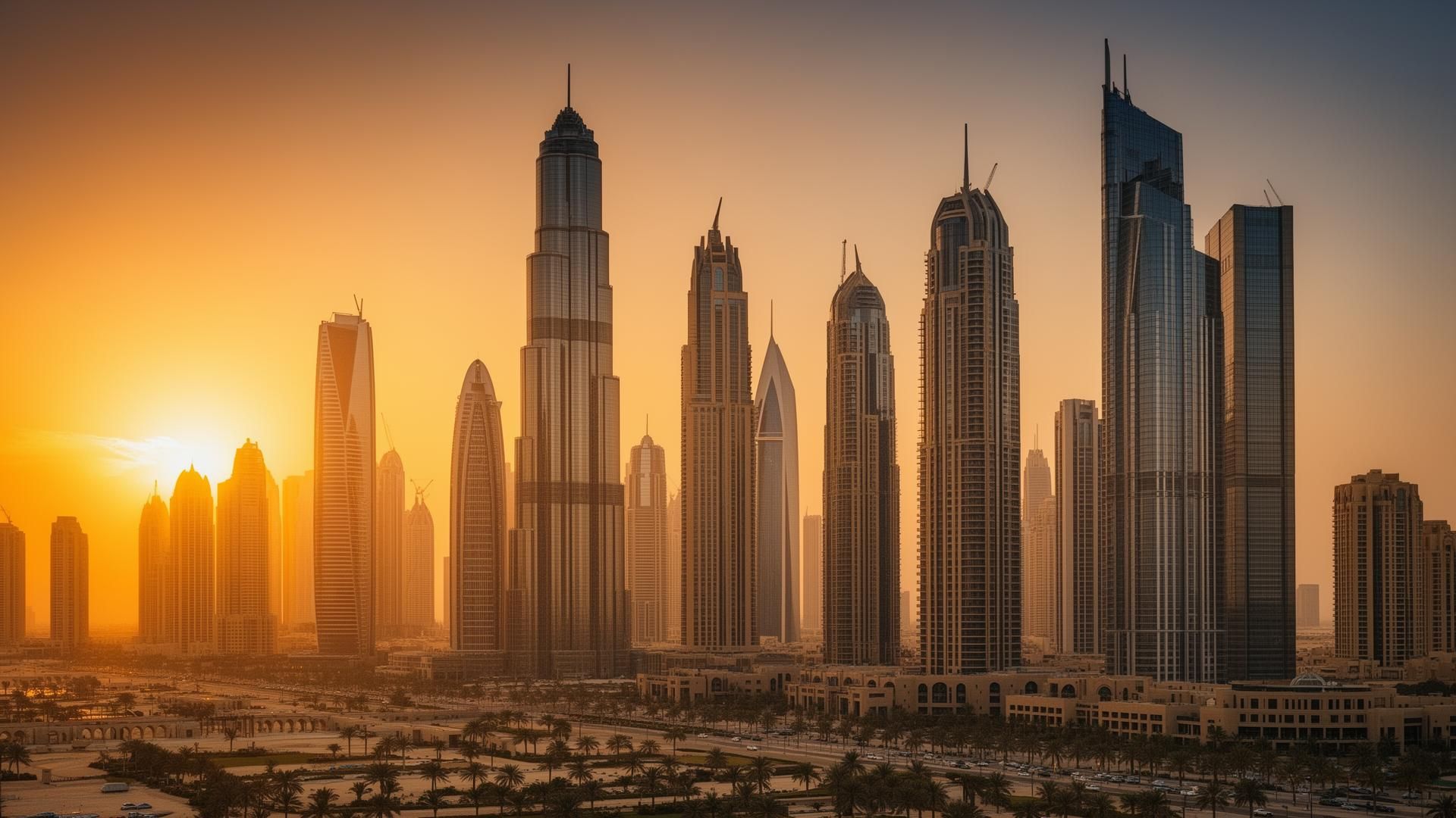 Dubai skyline